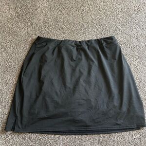 Chic Black Pencil Skort for Women